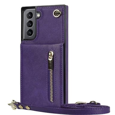 Zipper kaulakorukuori Samsung Galaxy S24 FE - Violetti