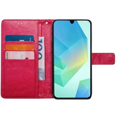 Lompakkokotelo 3-kortti Samsung Galaxy A16 5G - Vaaleanpunainen