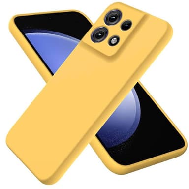 Liquid suojakuori Motorola Moto G75 5G - Keltainen