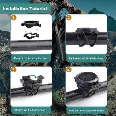 Pyöräteline nopealla kiinnityksellä Garmin Approach S60