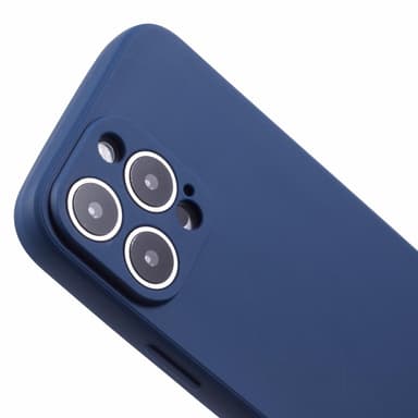 SKALO iPhone 16 Pro Max Ultraohut TPU-kuori - Sininen