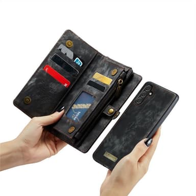 CaseMe puhelimenkotelo 008 8-kortti Samsung Galaxy A16 5G - Musta/harm