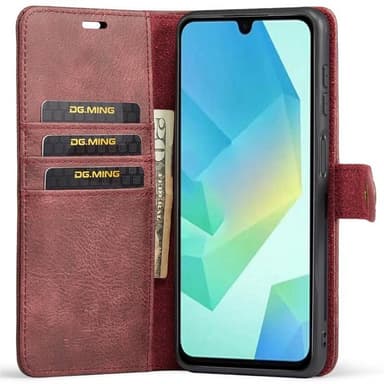 Lompakkokotelo DG-Ming 2i1 Samsung Galaxy A16 5G - Punainen