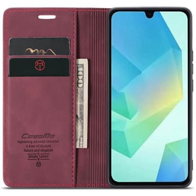 CaseMe puhelimenkotelo 013 Samsung Galaxy A16 5G - Viininpunainen