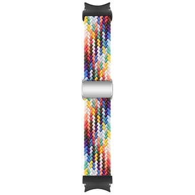 SKALO Punottu Tygaranneke Samsung Watch 7 40mm/44mm - Rainbow