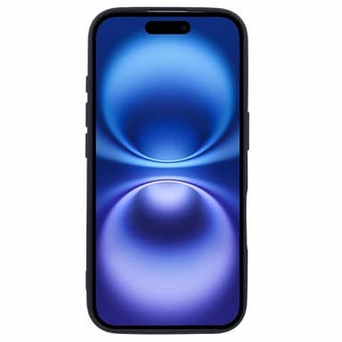 SKALO iPhone 16 Plus Ultraohut TPU-kuori - Musta