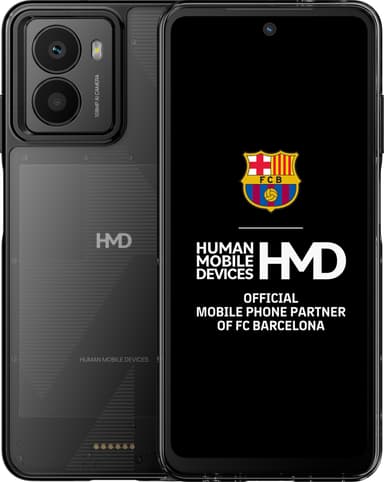 HMD Fusion älypuhelin 6/128 GB (musta)