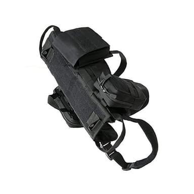 Tactical Dog Valjaat Molle Vest -turvavaljaat Musta L