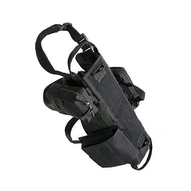 Tactical Dog Valjaat Molle Vest -turvavaljaat Musta L