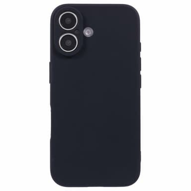 SKALO iPhone 16 Plus Ultraohut TPU-kuori - Musta