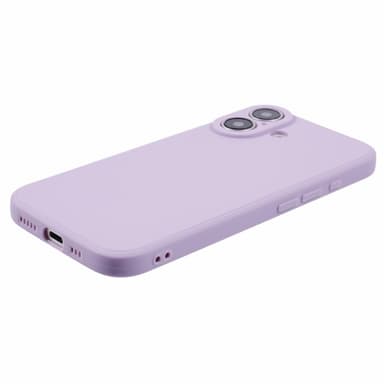 SKALO iPhone 16 Plus Ultraohut TPU-kuori - Violetti