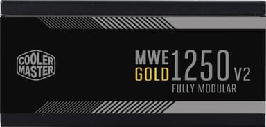 Cooler Master MWE Gold V2 ATX 3.1 1250 W virtalähdeyksikkö (musta)