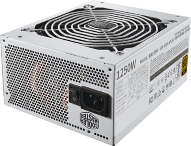 Cooler Master MWE Gold V2 ATX 3.1 1250W virtalähdeyksikkö (valkoinen)
