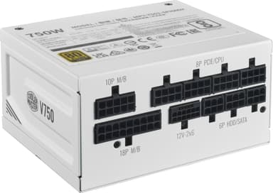 Cooler Master V SFX Gold ATX 3.1 750 W virtalähdeyksikkö (valkoinen)