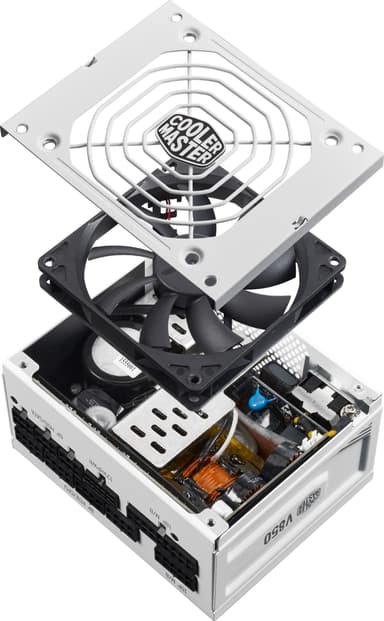 Cooler Master V SFX Gold ATX 3.1 850 W virtalähdeyksikkö (valkoinen)