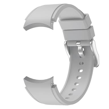 SKALO Samsung Watch 7 40mm/44mm Silikoniranneke Muotoiltu - Harmaa