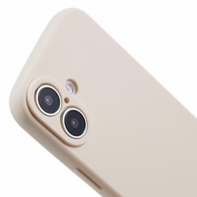 SKALO iPhone 16 Ultraohut TPU-kuori - Valkoinen
