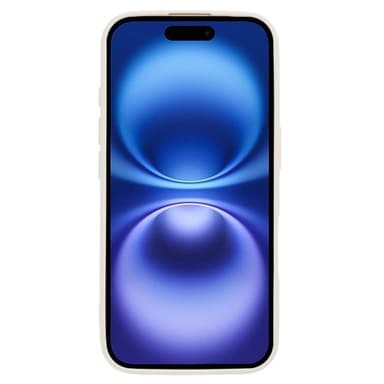 SKALO iPhone 16 Ultraohut TPU-kuori - Valkoinen