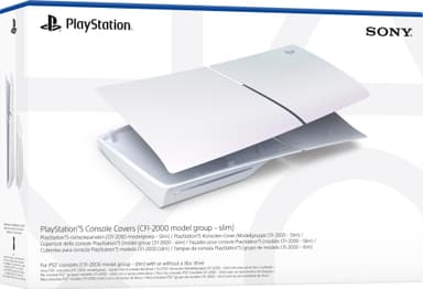 PS5 Slim Standard kuori pelikonsolille (Chroma Pearl)