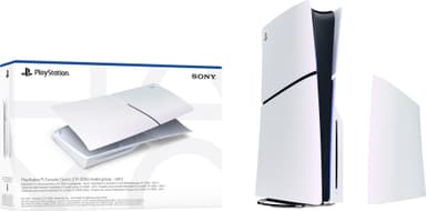 PS5 Slim Standard kuori pelikonsolille (Chroma Pearl)