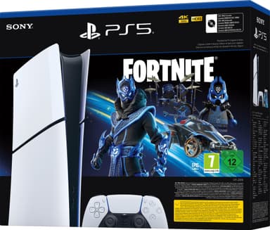 PlayStation 5 Slim Digital Edition (Fortnite pakkaus)