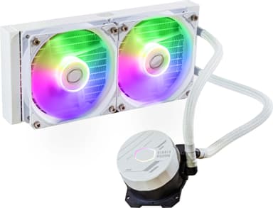 Cooler Master MASTERLIQUID 240L Core CPU nestejäähdytin (valkoinen)