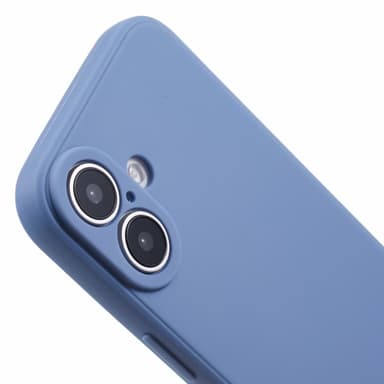 SKALO iPhone 16 Plus Ultraohut TPU-kuori - Vaaleansininen