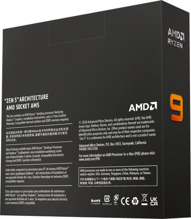 AMD Ryzen™ 9 9900X prosessori