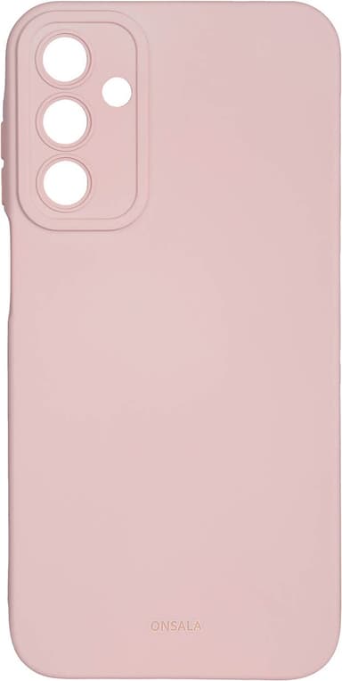 Onsala Samsung Galaxy A16/A16 5G silikoninen suojakuori (vaaleanpun.)