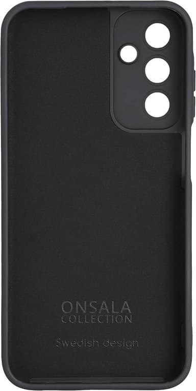 Onsala Samsung Galaxy A16/A16 5G silikoninen suojakuori (musta)