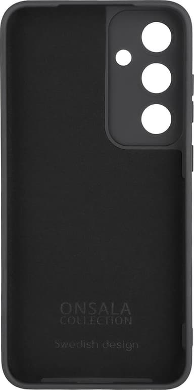 Onsala Samsung Galaxy S24 FE 5G silikoninen suojakuori (musta)