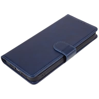 SKALO Motorola Moto G55 5G Premium Wallet Lompakkokotelo - Sininen