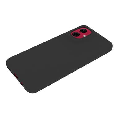 SKALO Motorola Moto G55 5G Mattamusta erittäin ohut TPU-suojakuori