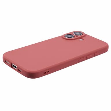 SKALO iPhone 16 Plus Ultraohut TPU-kuori - Punainen