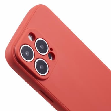 SKALO iPhone 16 Pro Ultraohut TPU-kuori - Punainen
