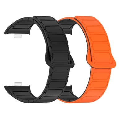 SKALO TPU-magneettiranneke Xiaomi Redmi Watch 4 - Oranssi