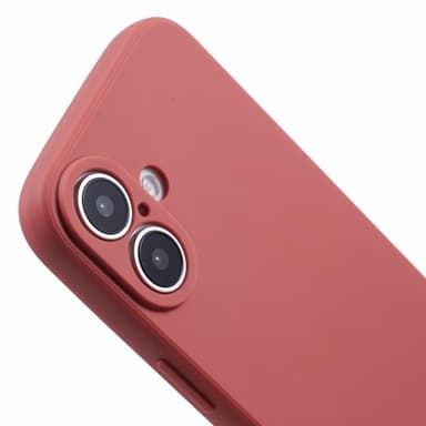 SKALO iPhone 16 Plus Ultraohut TPU-kuori - Punainen