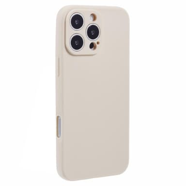 SKALO iPhone 16 Pro Max Ultraohut TPU-kuori - Valkoinen