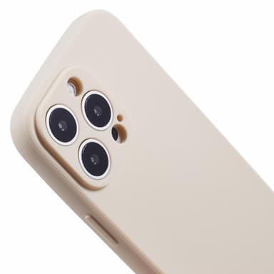SKALO iPhone 16 Pro Max Ultraohut TPU-kuori - Valkoinen