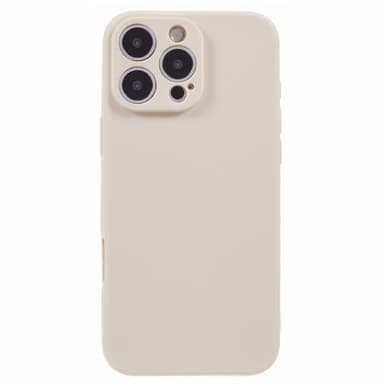 SKALO iPhone 16 Pro Max Ultraohut TPU-kuori - Valkoinen