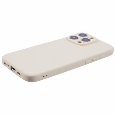 SKALO iPhone 16 Pro Max Ultraohut TPU-kuori - Valkoinen