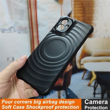 IMAK Motorola Moto G55 5G UC-6 Series Kuori - Musta