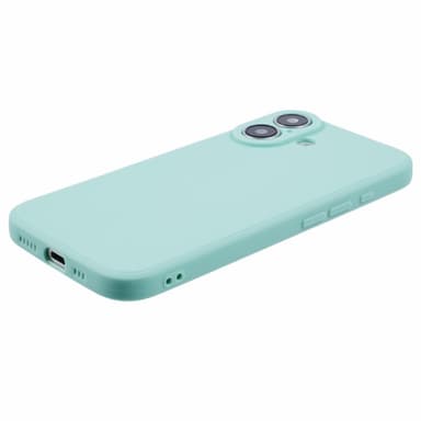 SKALO iPhone 16 Plus Ultraohut TPU-kuori - Turkoosi