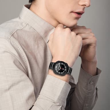 SKALO Ranneke Samsung Watch Ultra 47mm - Musta