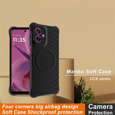 IMAK Motorola Moto G55 5G UC-6 Series Kuori - Musta