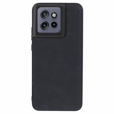 Motorola Edge 50 Neo 5G SKALO PU-nahkainen hybridikuori - Musta