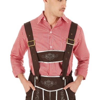 Miesten perinteinen Oktoberfest-asu