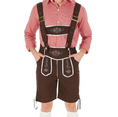 Miesten perinteinen Oktoberfest-asu