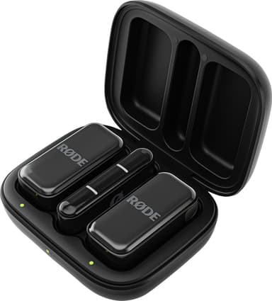 Røde Wireless Micro mikrofonit ja vastaanotin (Lightning, musta)