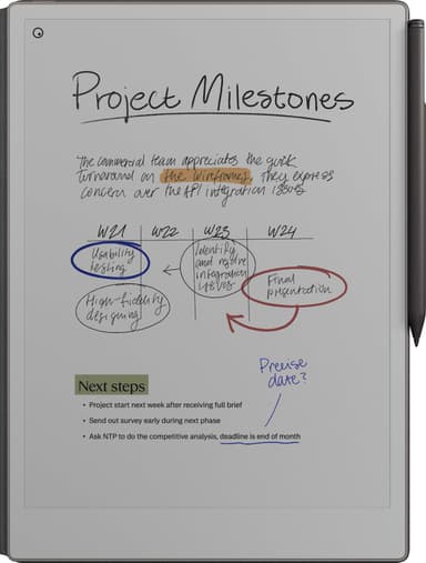 reMarkable Paper Pro E-ink tablet + Marker Plus + Folio pakkaus